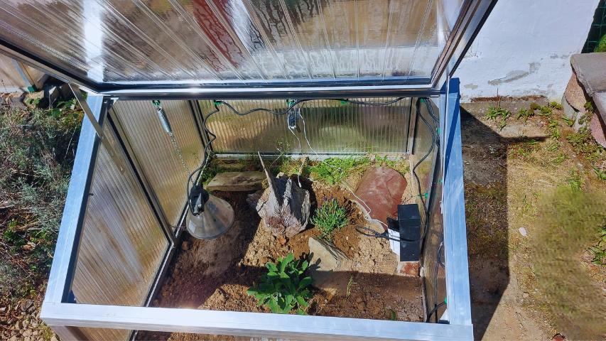 Technik im Schildkrötenhaus